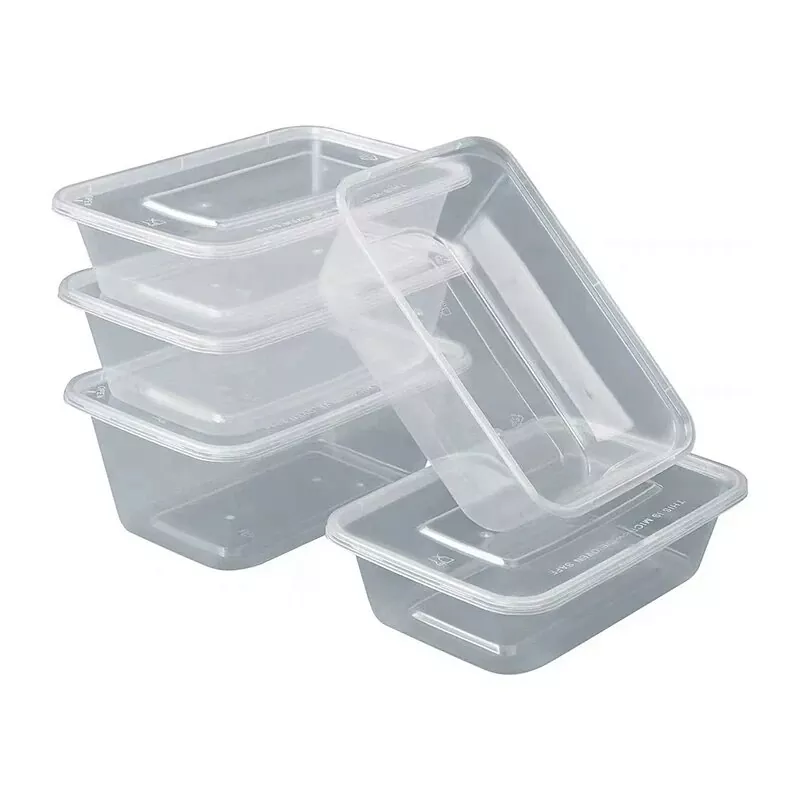 Magnetronveilige plastic lunchbox